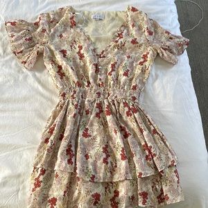 Sabo Skirt floral mini dress